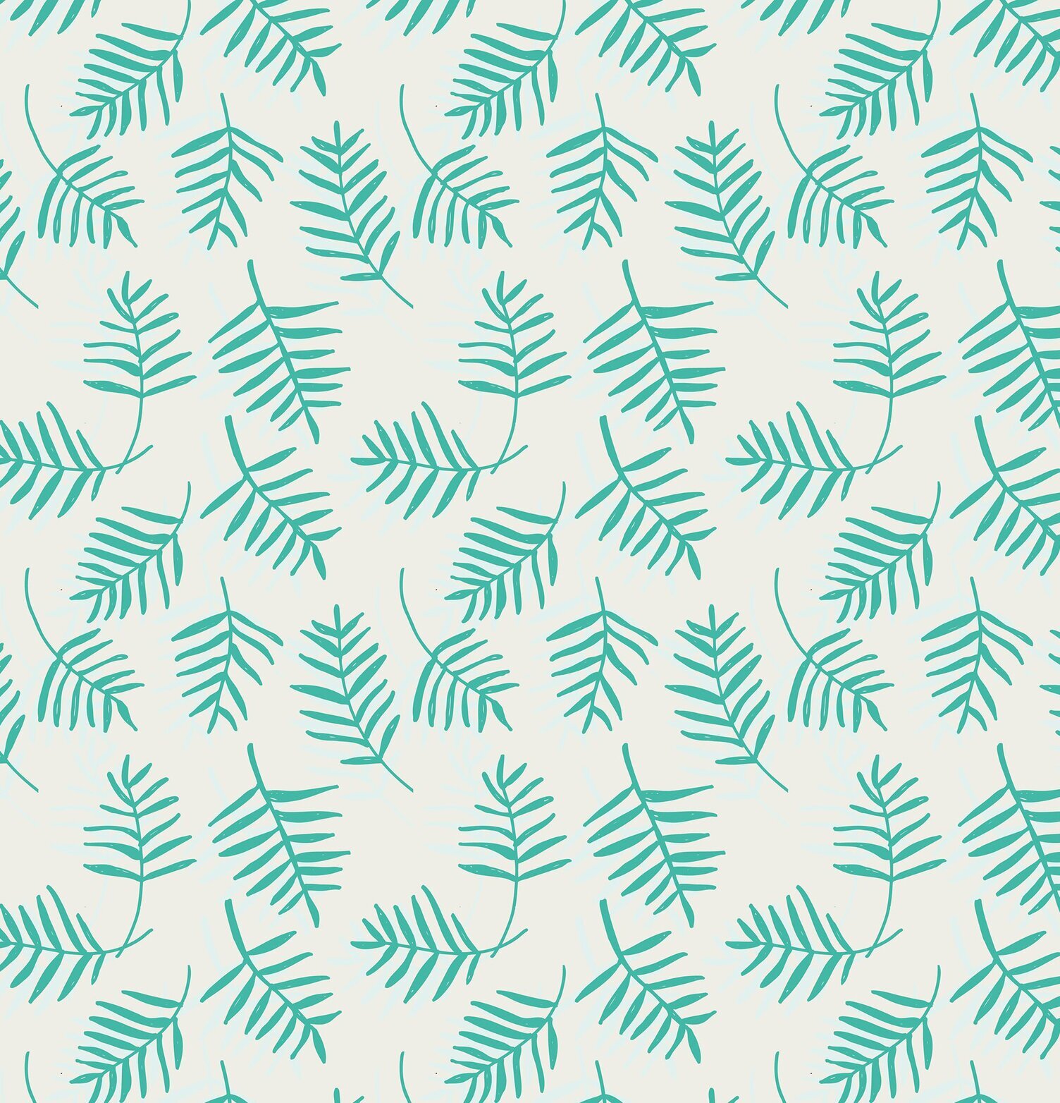 Mugg Palm Leaves Print från Rice med tropiskt bladtryck