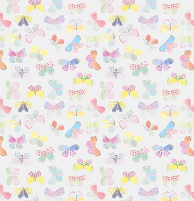 Mugg Butterfly Print från Rice med färgglada fjärilar