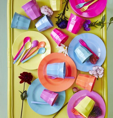 Muggar Go For The Fun Medium från Rice med färgglad design