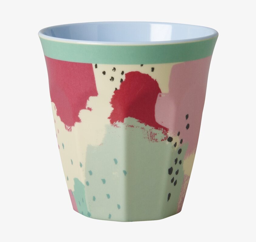Mugg Splash Print från Rice med färgglatt och unikt mönster