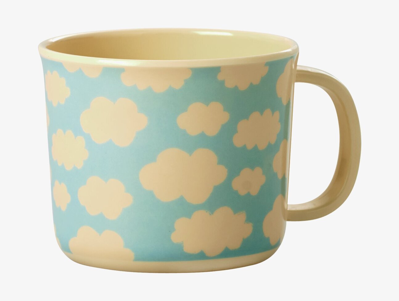 Baby Cup Cloud Print från Rice med blått molnmönster