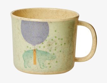 Baby Cup Animal Print från Rice med lekfullt djurmotiv