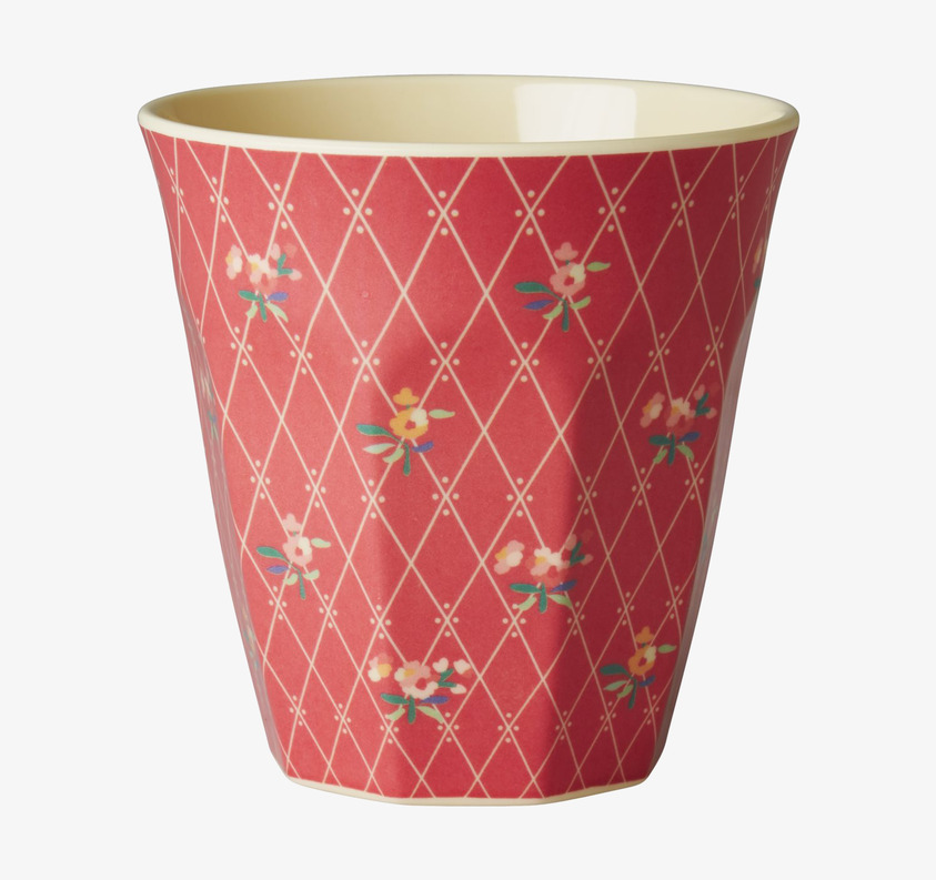 Mugg X-mas Flowers från Rice med blommigt julmönster