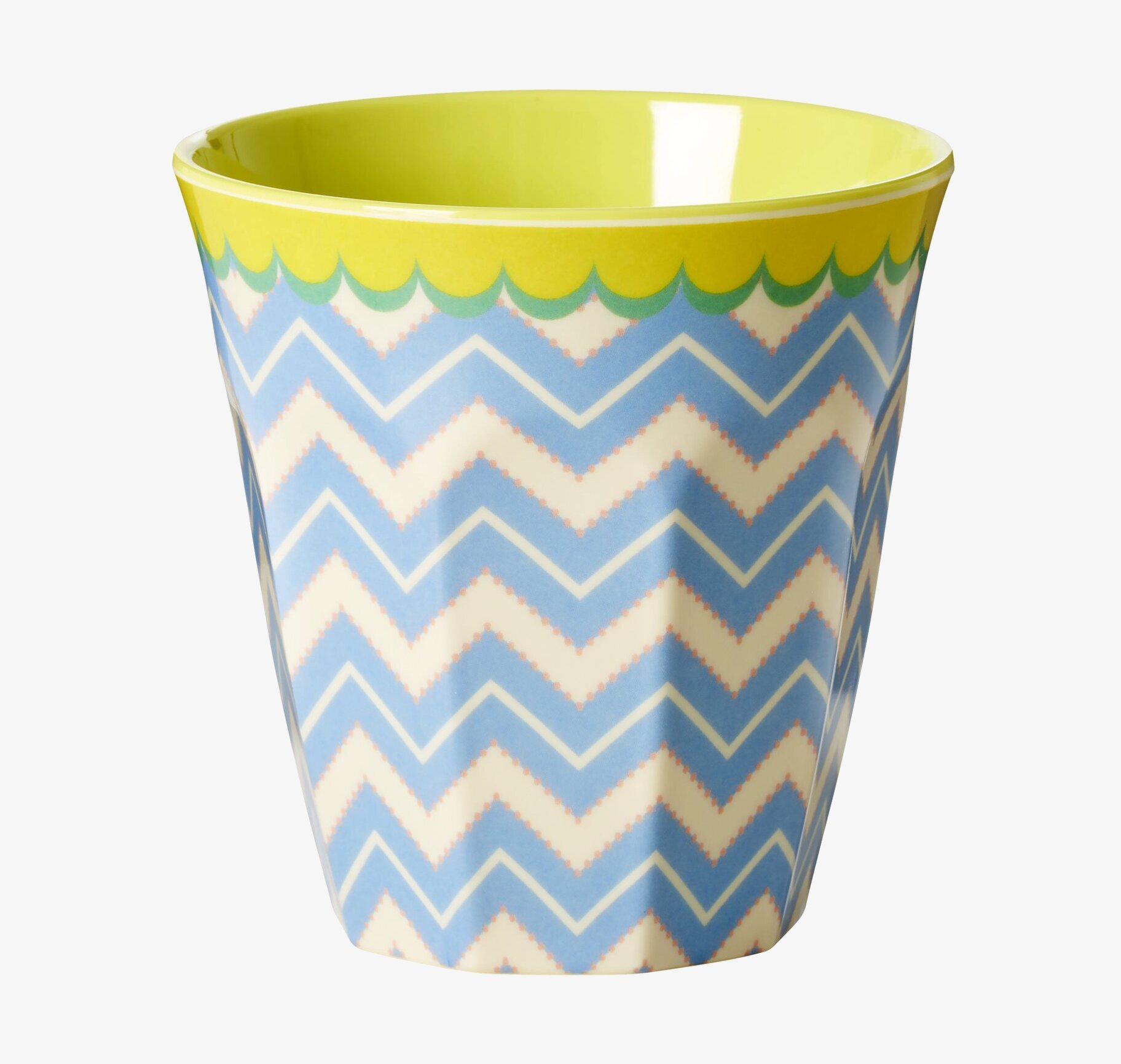 Mugg Chevron Print från Rice med färgglatt chevronsmönster