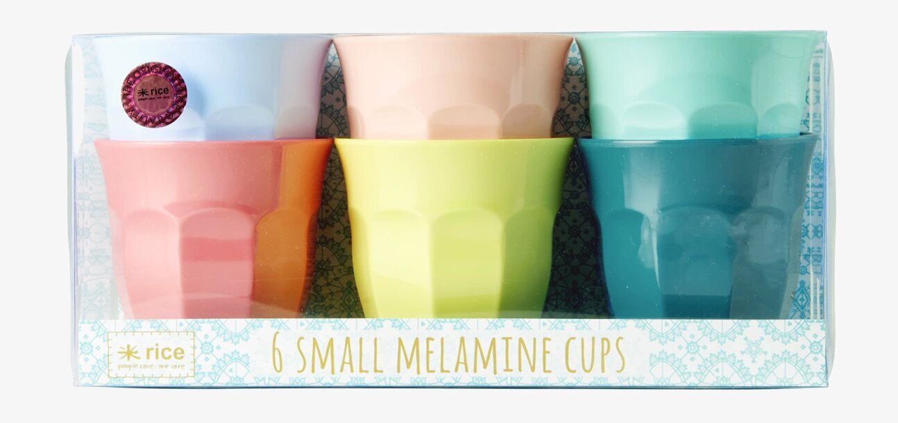 Muggar Small Shine Colors från Rice i olika färger